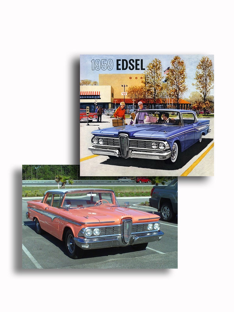 edsel front grill