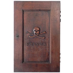 Antique Poison Door