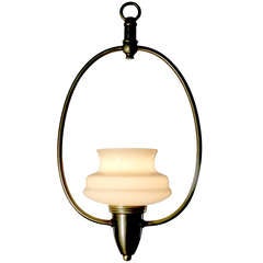Delicate Hoop Pendent Lamp