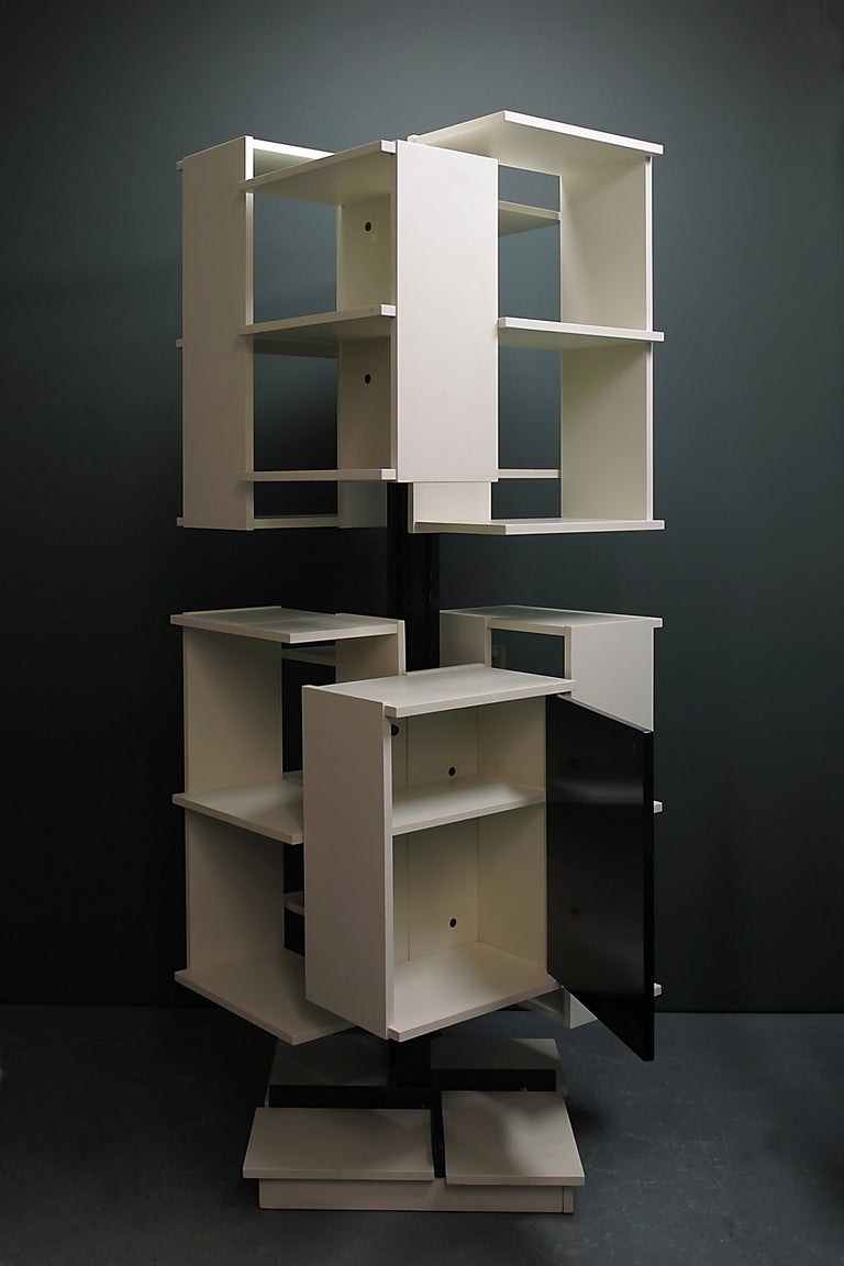 Italian A turning library by Claudio Salocchi