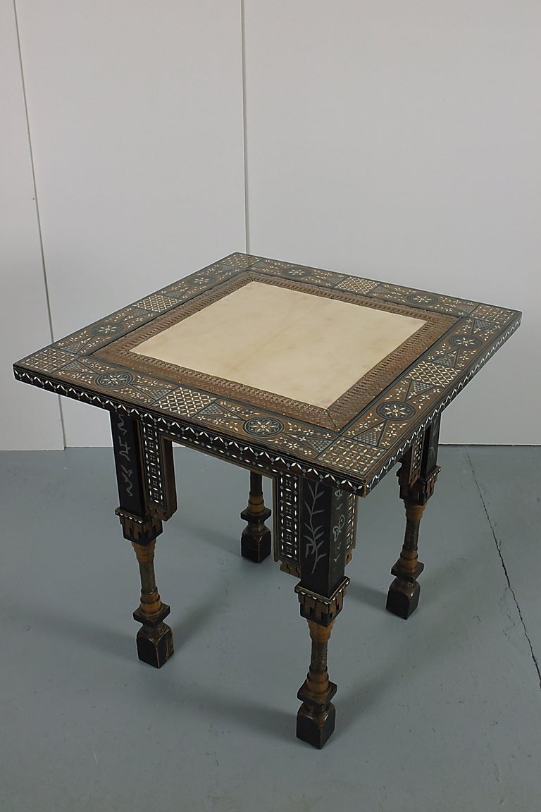 20th Century An Exemplary Table By Carlo Bugatti