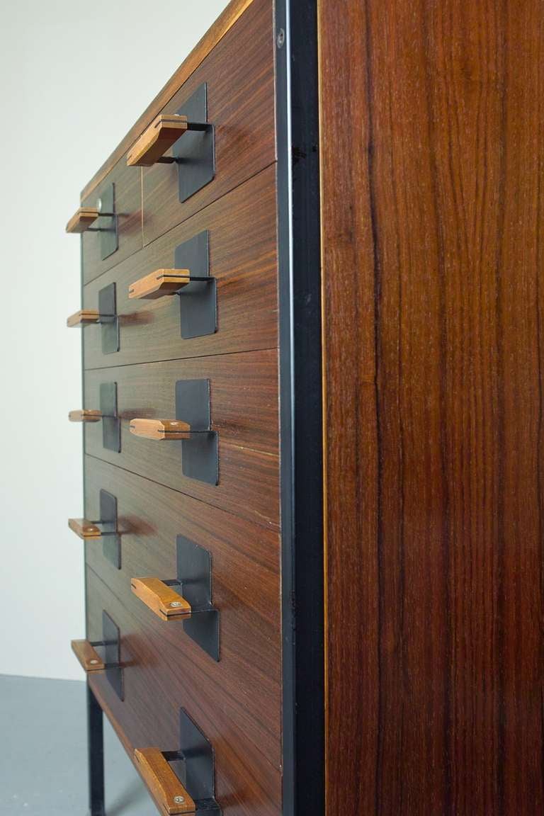 Italian Rare Chest of Drawers by Ico Parisi