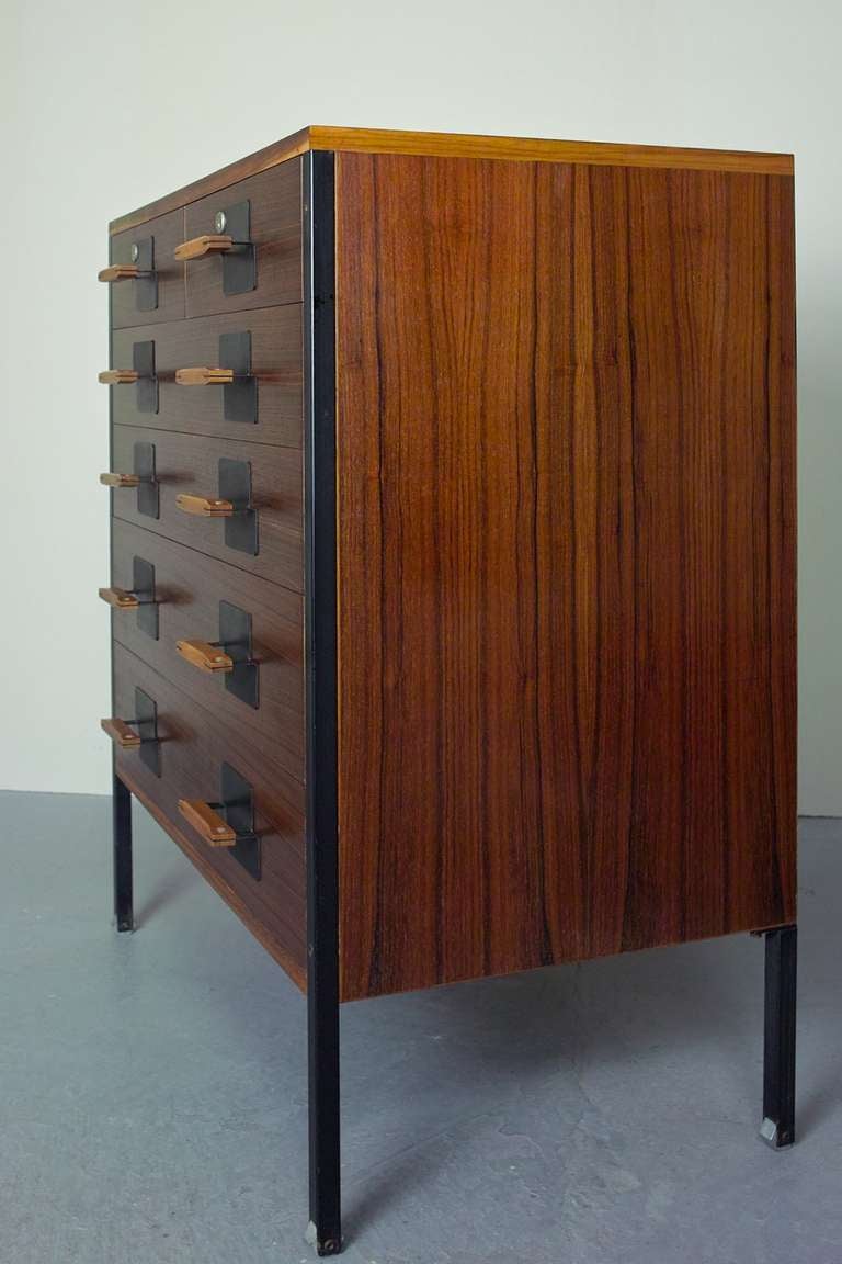 Rare Chest of Drawers by Ico Parisi In Excellent Condition In Saarbruecken, DE