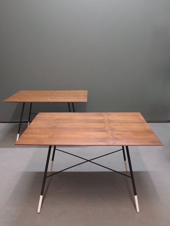 A pair of low tables by Ico Parisi for Cassina 5