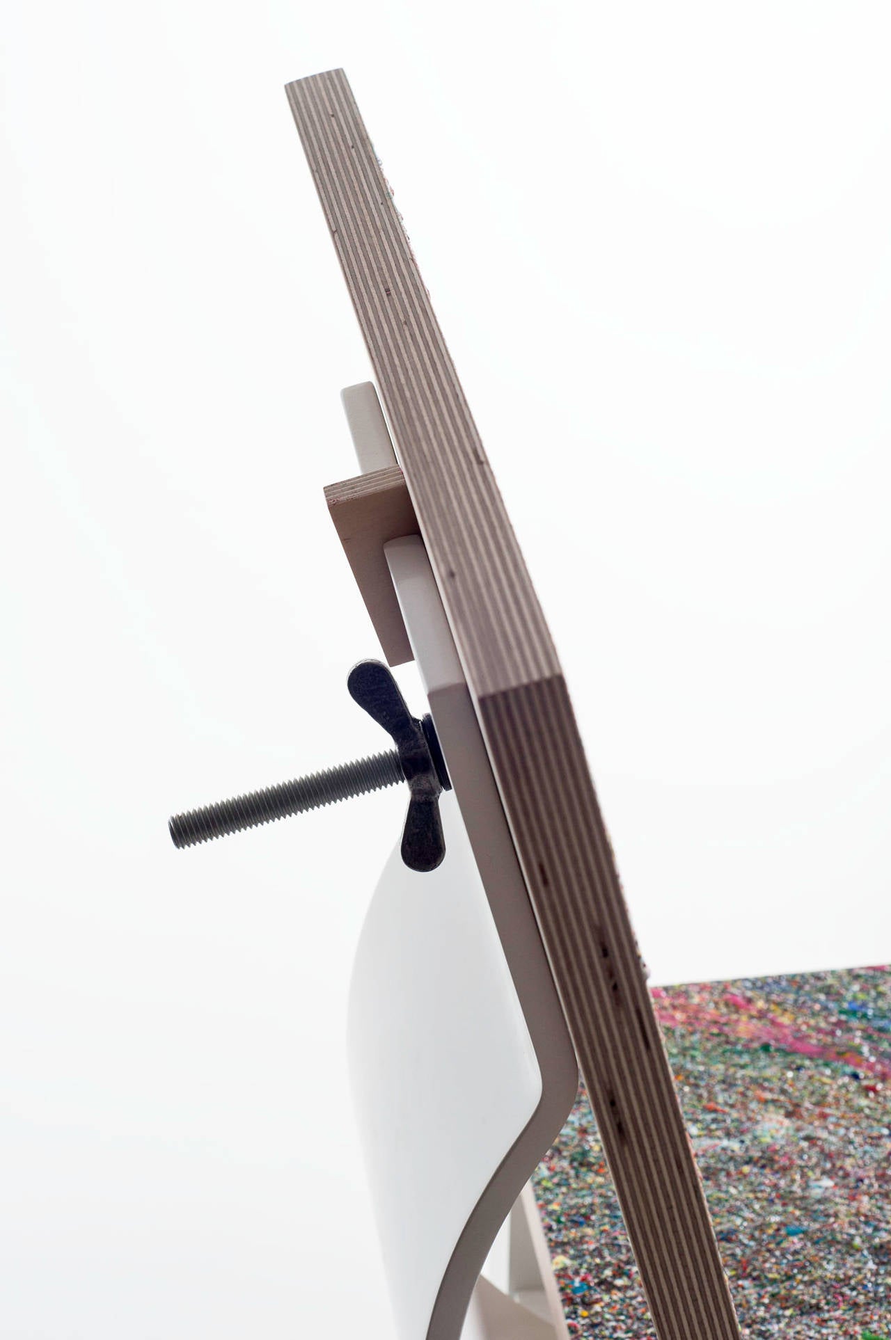 Futurist Splatter Chair by Markus Linnenbrink and Daniel Moyer For Sale
