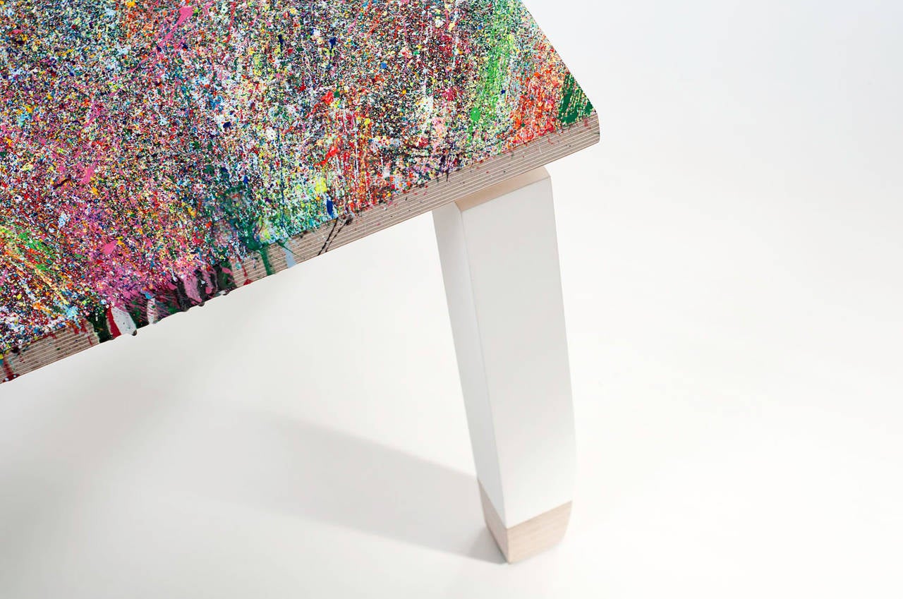 Contemporary Splatter Chair by Markus Linnenbrink and Daniel Moyer For Sale