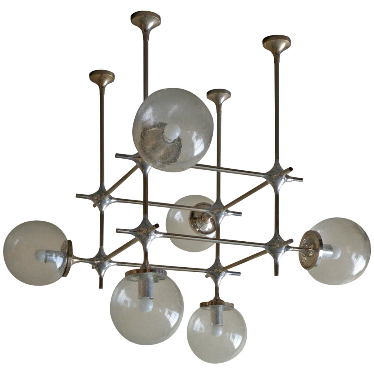Light Fixture from the Palace of the Republic East Berlin For Sale