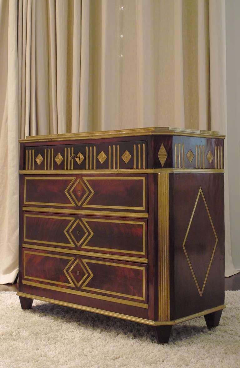 Russian A Pair of Baltic Chests of Drawers