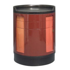 An Ico Parisi Lacquered Drum Table from the Casa CF