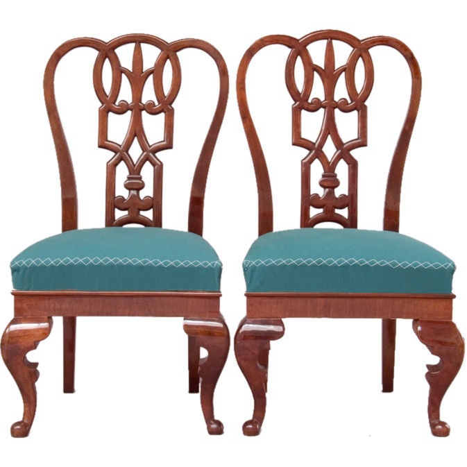 A pair of side chairs by Lajos Kozma