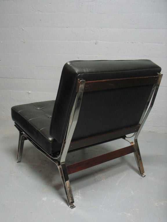 A pair of Cassina 856 lounge chairs by Ico Parisi In Excellent Condition In Saarbruecken, DE