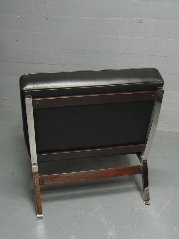 Mid-20th Century A pair of Cassina 856 lounge chairs by Ico Parisi