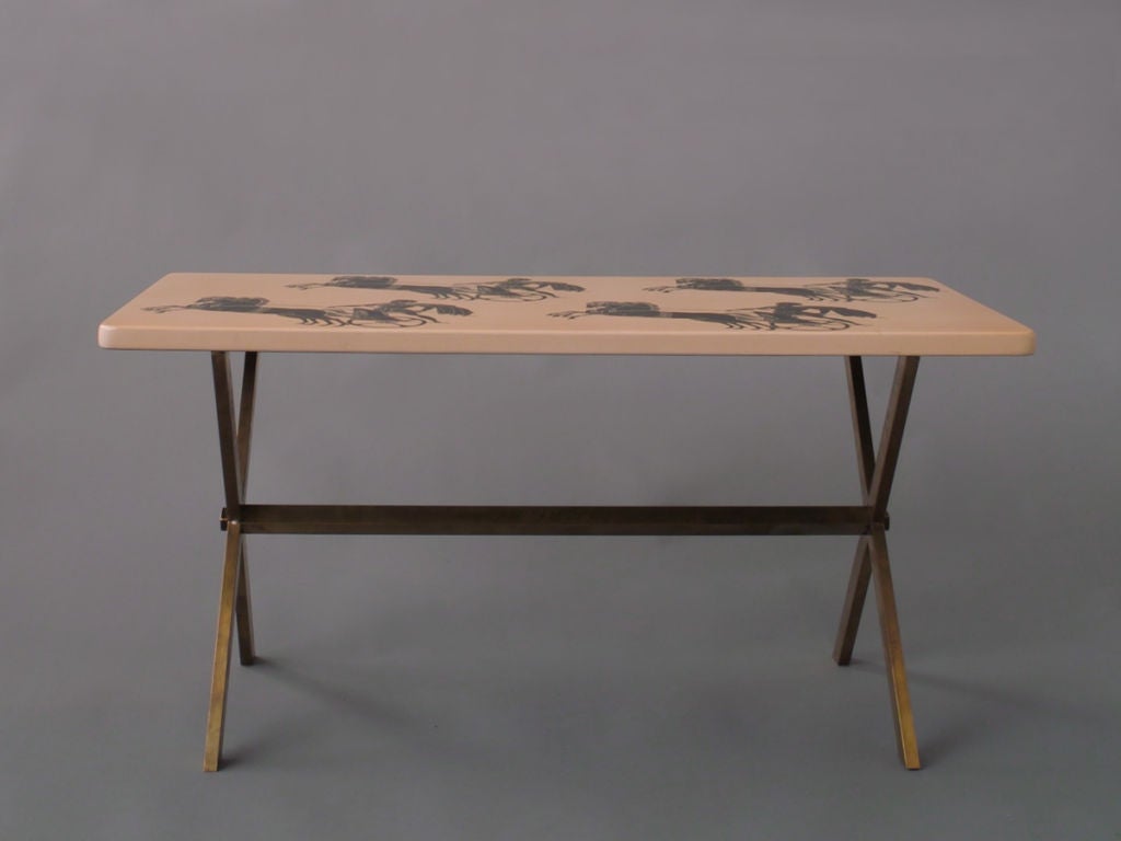 Italian A coffee table by Piero Fornasetti