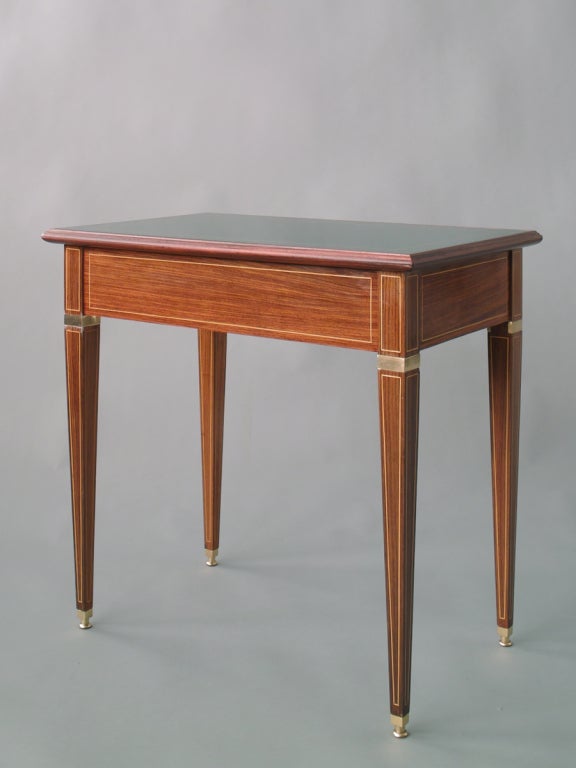 Mid-20th Century A Milanese Rosewood Side Table 