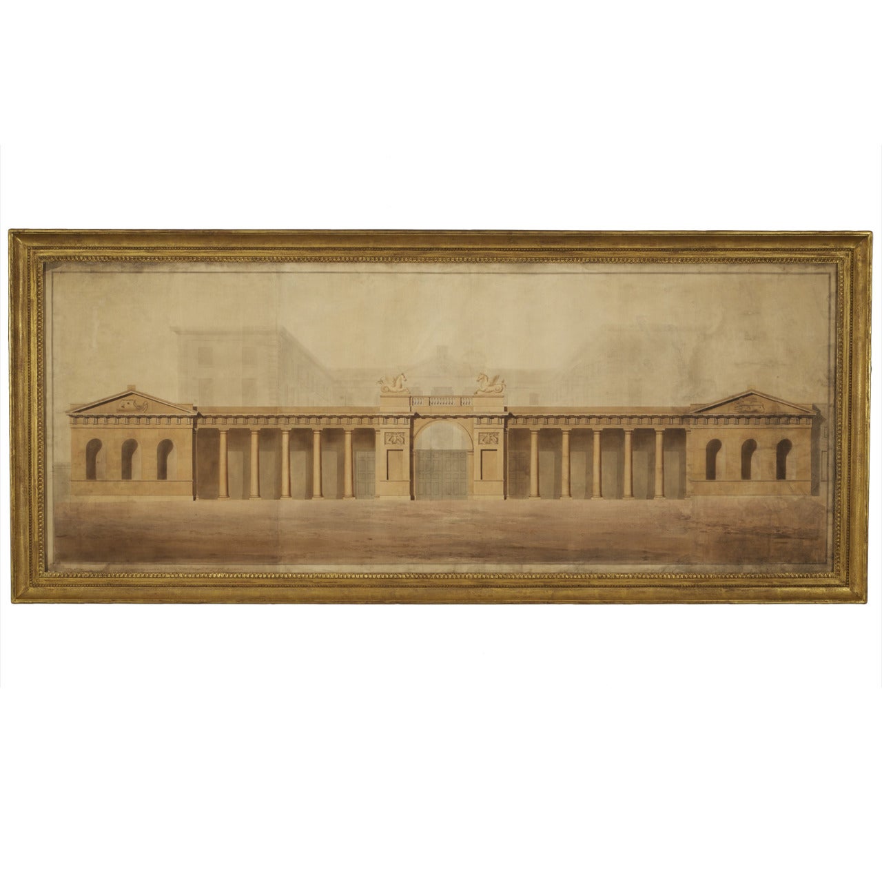 The Admiralty Screen, To A Realized Design By Robert Adam For Sale
