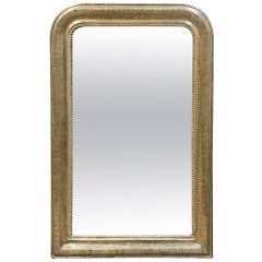 French Silver Gilt Louis Philippe Mirror, C. 1860-1880