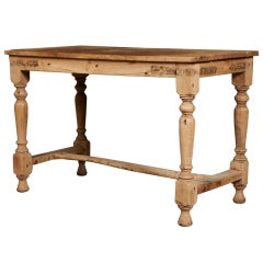 French fruitwood work table, 19th c.