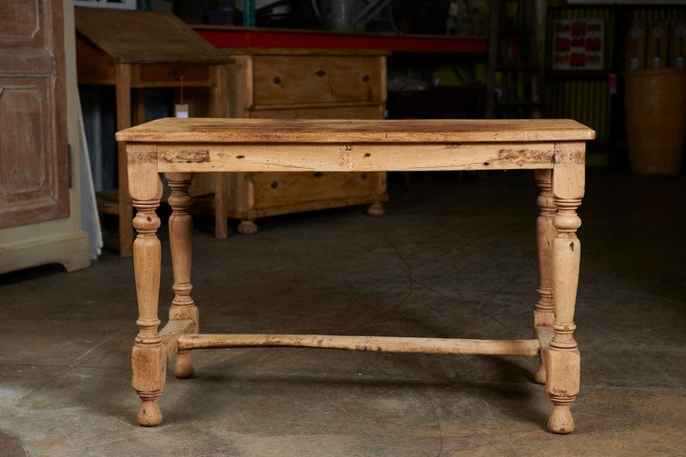 French fruitwood work table, 19th c.
