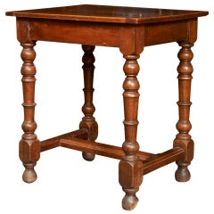 French walnut LXIII style table, early 19th c.
