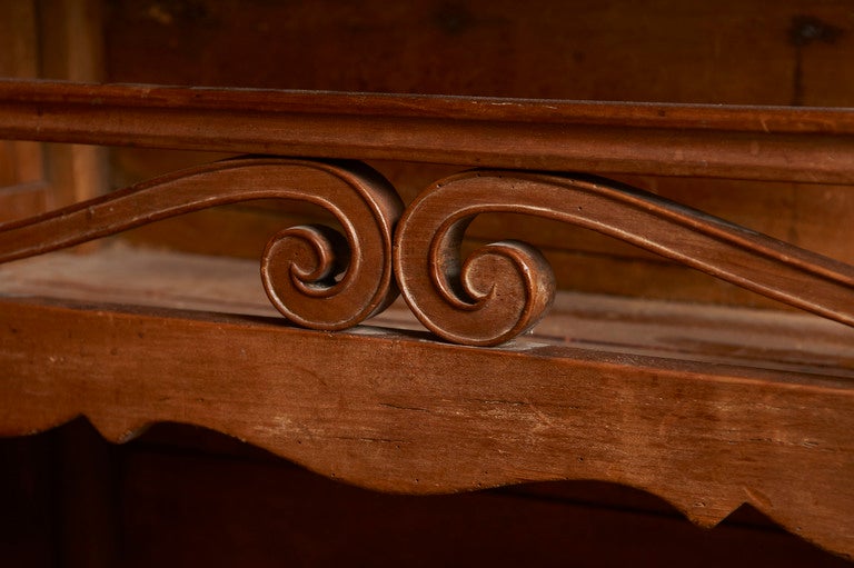 18th Century and Earlier French fruitwood estanier, c. 1790-1820 For Sale