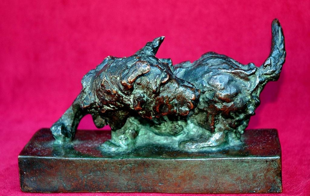 Edith B. Parsons/Gorham Bronze Bookends