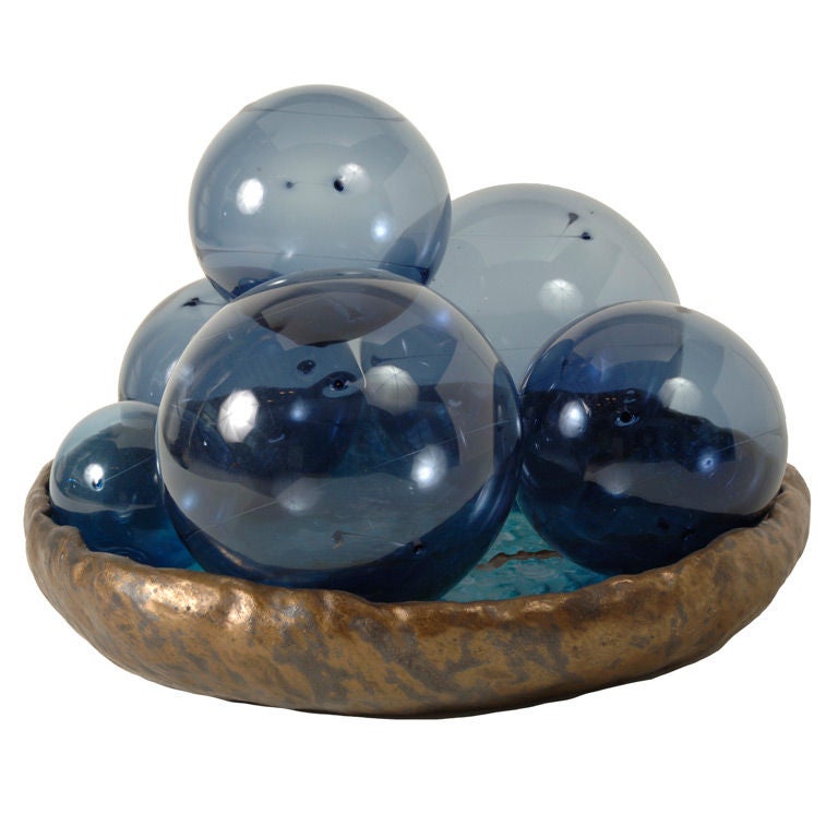 Set of 6 Handblown Sunballs by Iittala