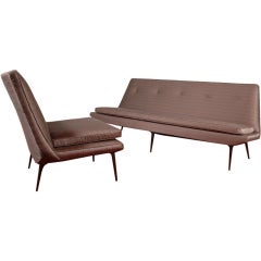 Glamorous American Sofa & Chair
