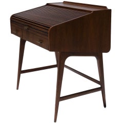 Vintage Walnut Roltop Desk