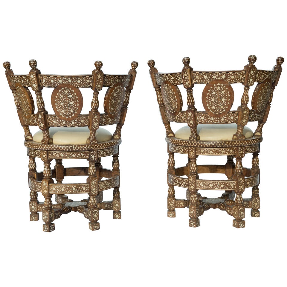 Pair of Rare Burgomaster Chairs