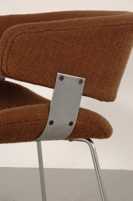 Steel Dutch Desk Chair by Geoffrey Hartcourt