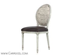 Custom Set of 8 French Louis XVI Dining Chairs