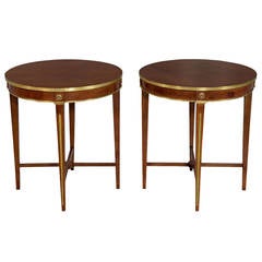 Pair of French Regency End Tables