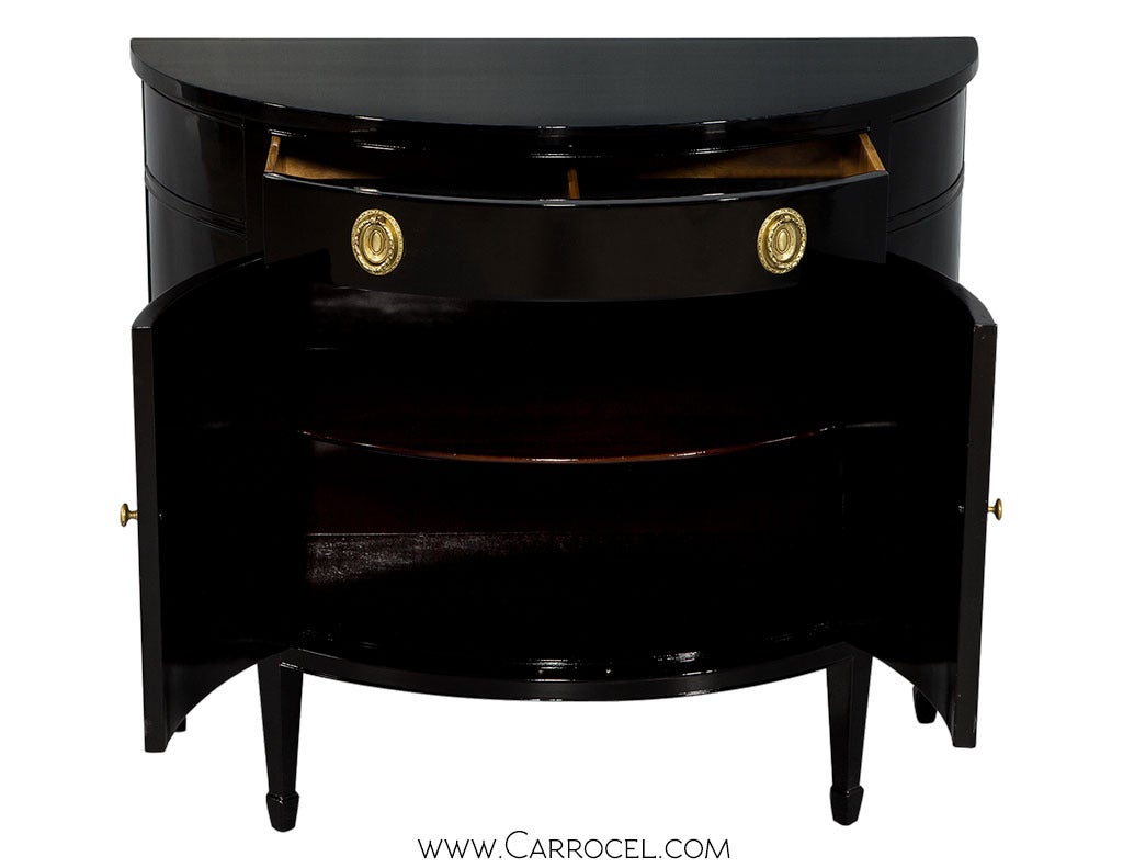 Louis XVI Demilune Cabinet