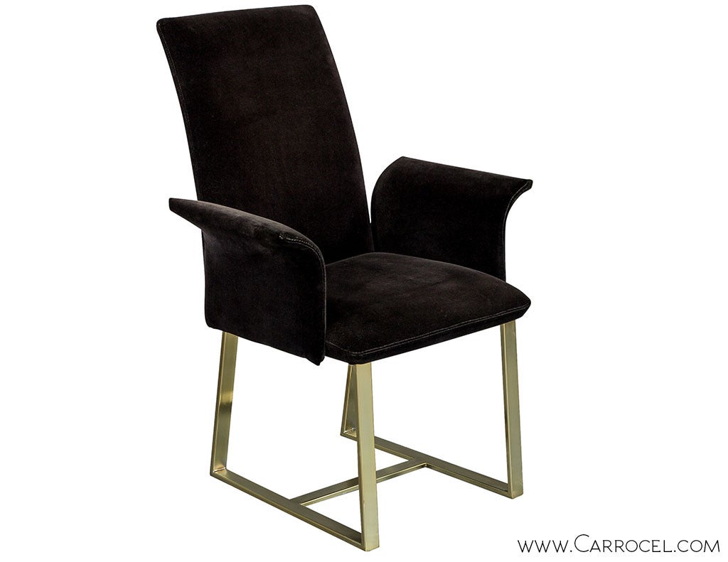 Set of Six Mid-Century Modern Dining Chairs In Excellent Condition In North York, ON
