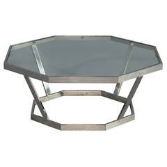 Octagonal Cocktail Table