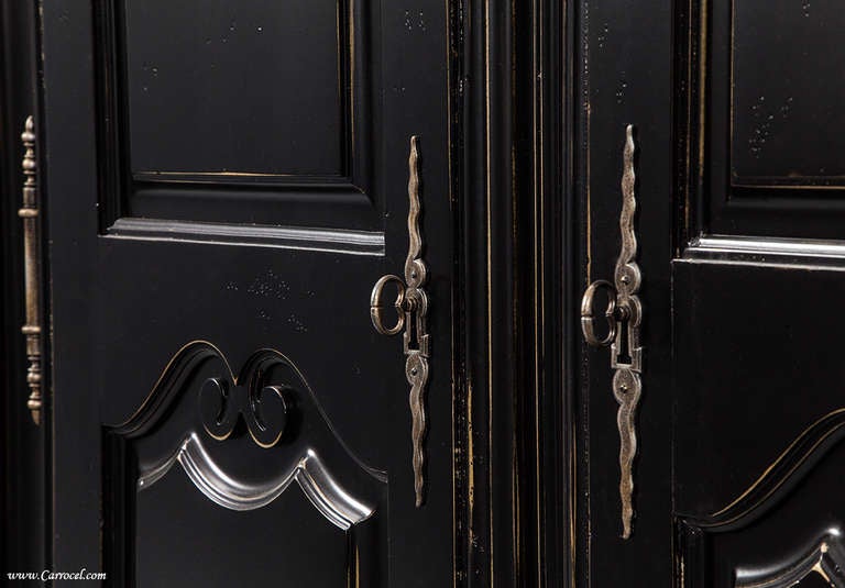 black french armoire