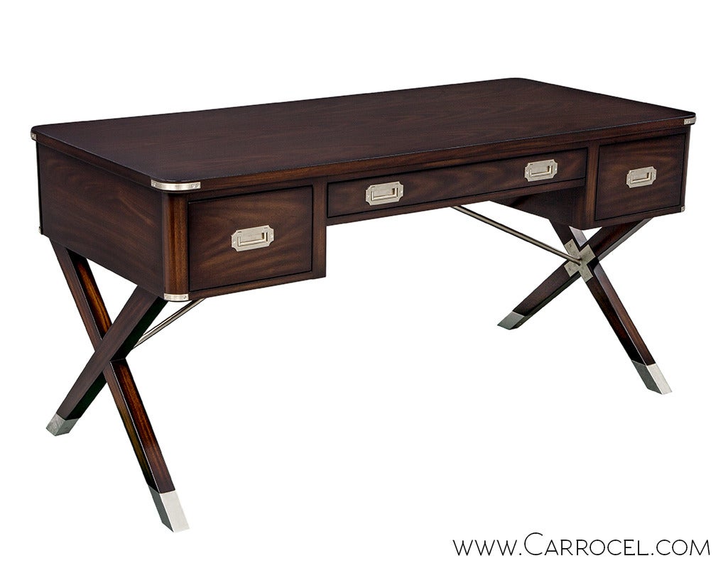 Asheworth Campaign Office Desk by Hickory Chair