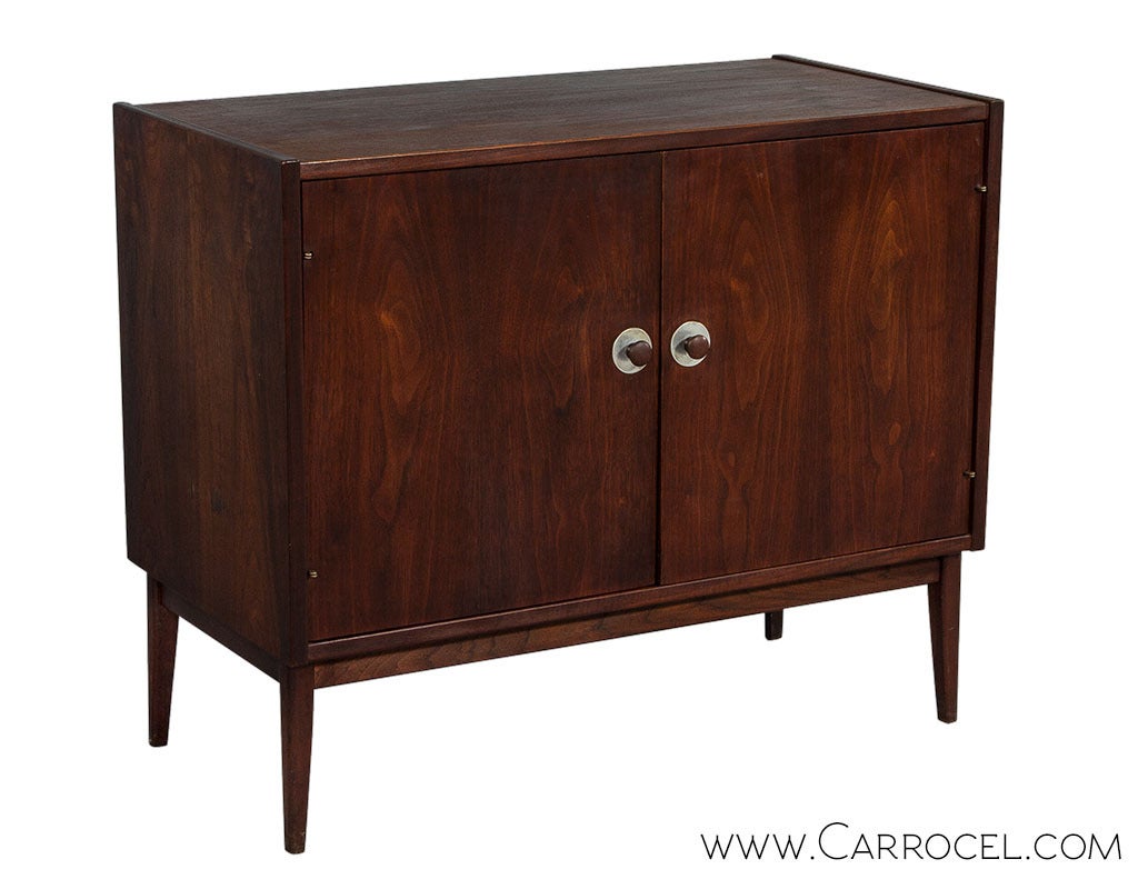 Mid-Century Modern, Two-Door Chest In Excellent Condition In North York, ON