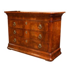 EJ Victor Walnut Louis Philippe Style Commode