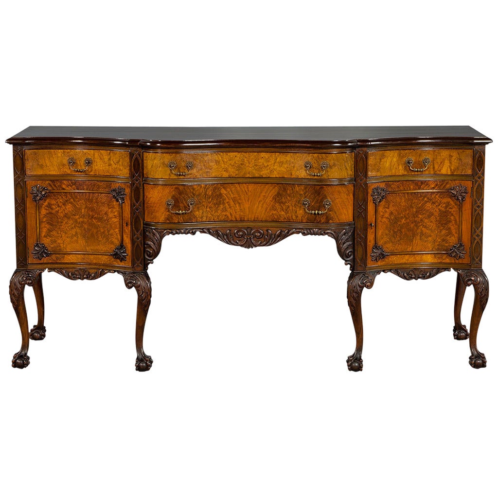 Chippendale Sideboard with Ball and Claw Foot at 1stDibs