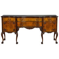 Antique Chippendale Sideboard with Ball and Claw Foot