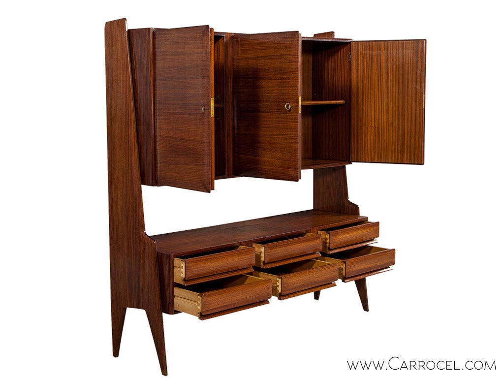 Mid-Century Modern Vintage Rosewood Cabinet