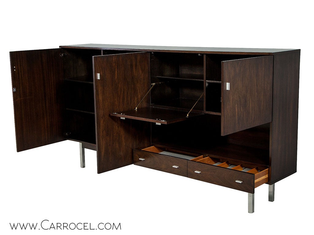 American Mid Century Modern Rosewood Credenza