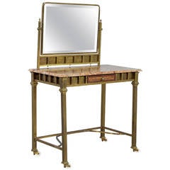 Retro Brass Vanity