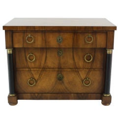 Empire Style Chest of Drawers Commode by Baker