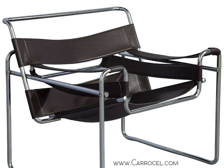 Mid-20th Century Vintage Wassily Midcentury Lounge Chair