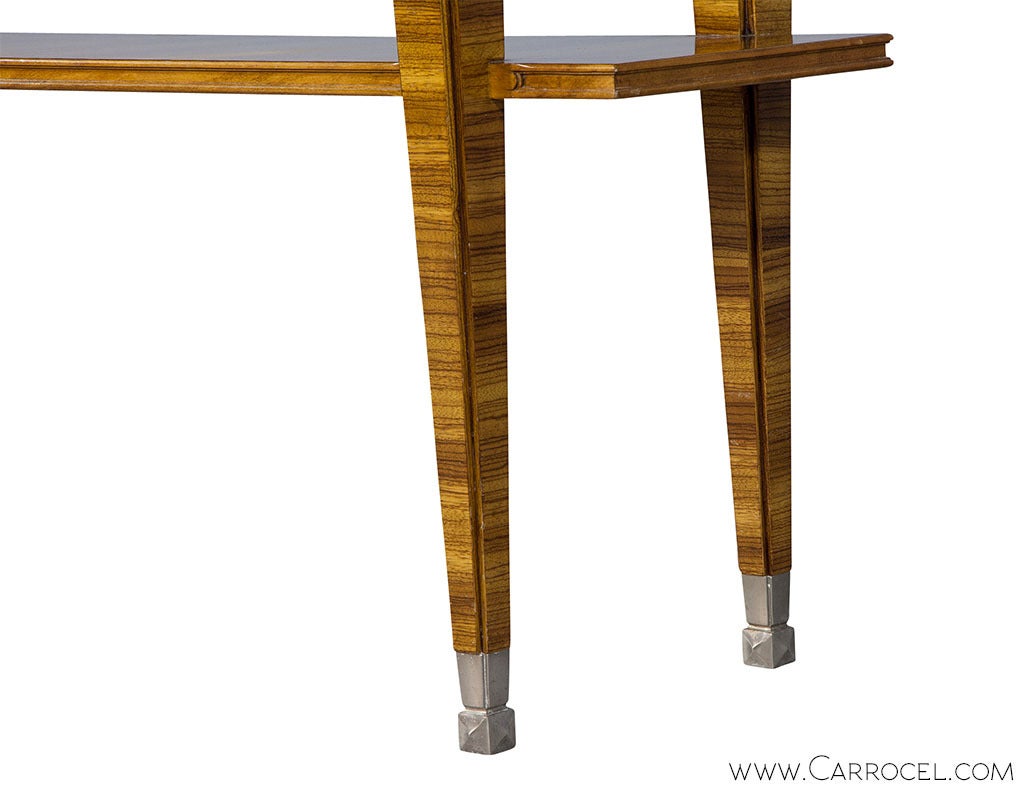 William Switzer Zebrawood Console 2