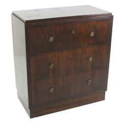 Antique French Art Deco Chest of Drawers from France