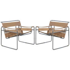 Pair of Midcentury Wassily Chairs, 1960