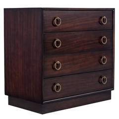 Modern Mahogany Chest of Drawers